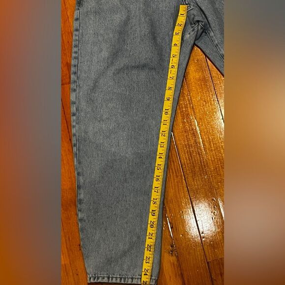 Zara Baggy Paperbag jeans with front patch pockets size 6 - Picture 8 of 9